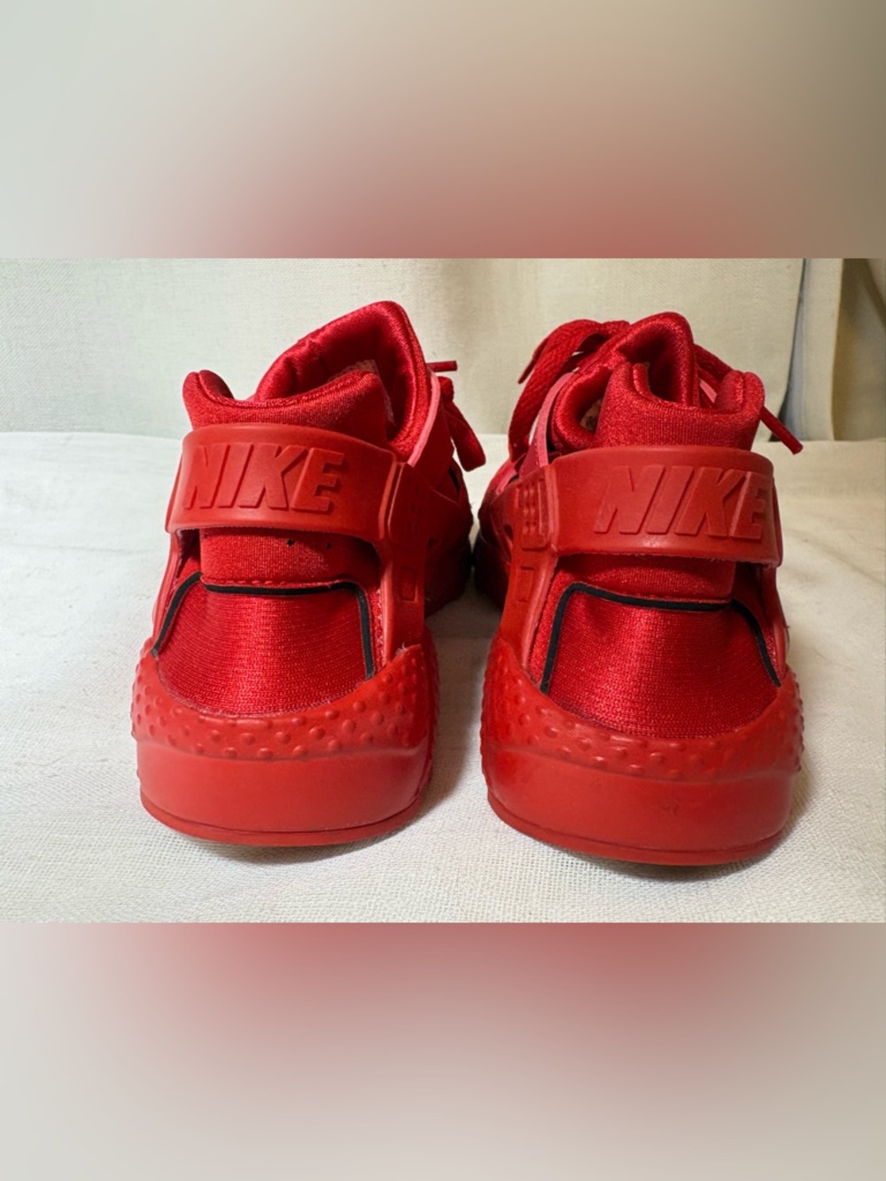 Nike Huarache BUNDLE Red & Yellow Sneakers Size 6Y (2 Pairs) NEW - Picture 6 of 15
